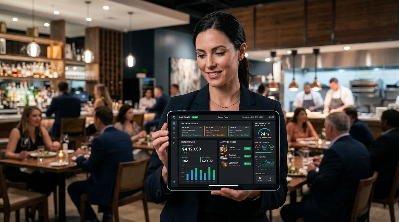 Smart Kitchen & Admin Dashboard